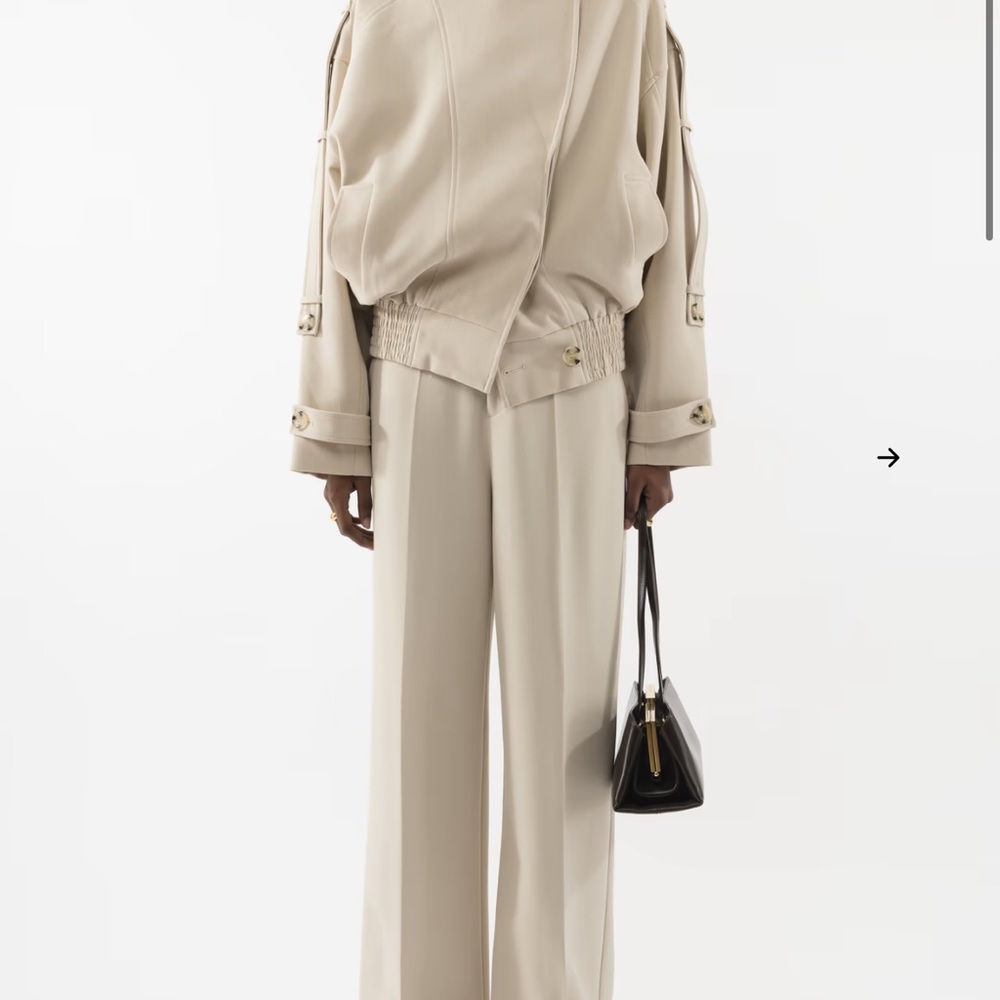 Women's Beige Jacket - Picture 4 of 15